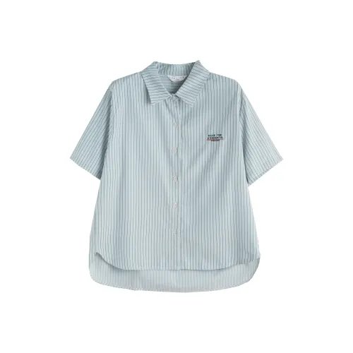 Tonlion Светло-зеленые Женские Рубашки