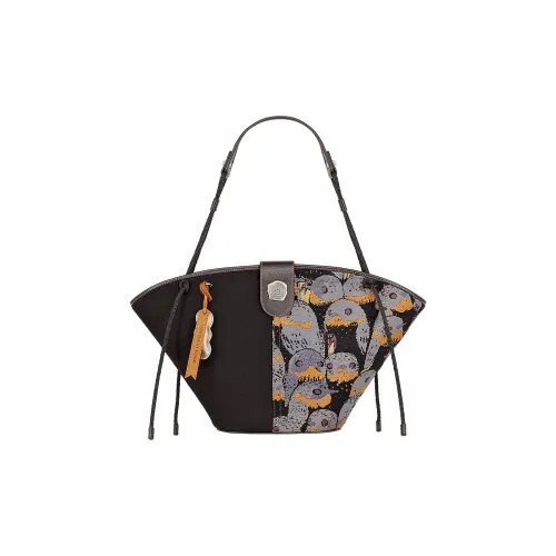 Great Dog and Black Horse Нейлоновая корзина Сумка через плечо Стандартная Женская Swallow Синий