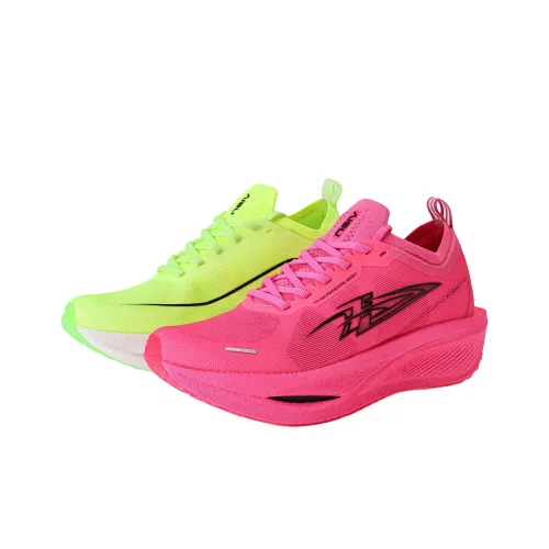 AISU Беговые кроссовки Low Топ TREASURE Зеленый Розово-красный Унисекс
