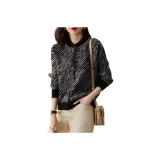 Чёрный Белый Полосы (с Бренд Этикеткой Крючок и Петля)