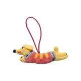 Желтый такса, стиль A (прыжок)