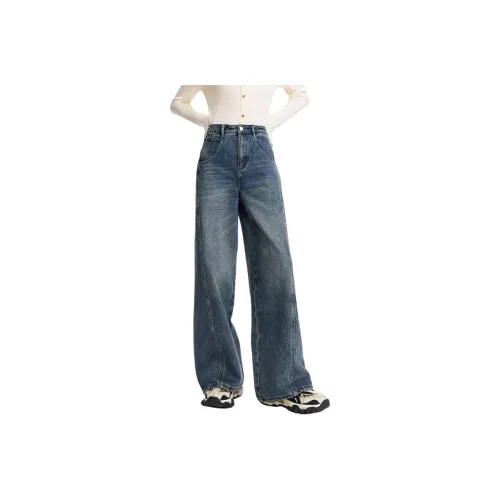 9c collective Винтажные синие женские джинсы