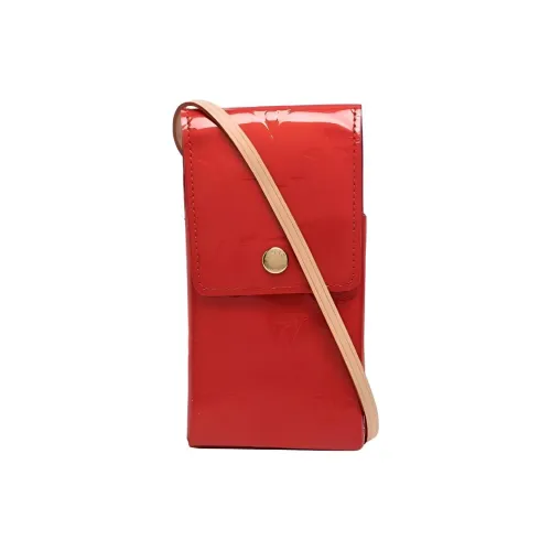 LOUIS VUITTON Лакированная кожа Сумка через плечо Женская Красная