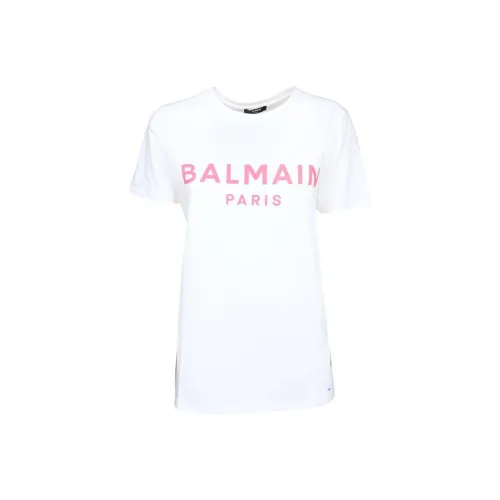 BALMAIN Белые Женские T-рубашки