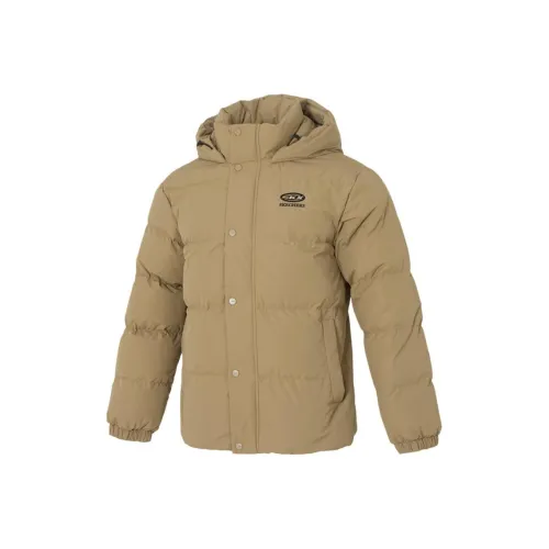 Skechers Пуховик Унисекс Морская капуста Коричневый