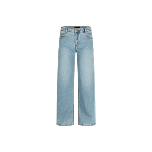 GBXM Небесный Синий Унисекс Джинсы