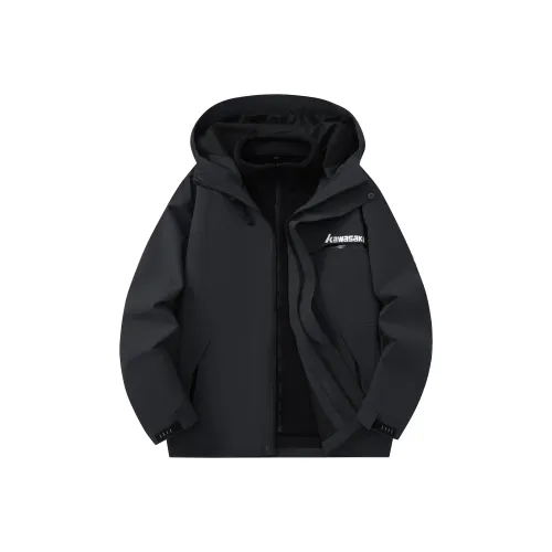 Kawasaki Поход Городская жизнь Путешествие Коммутирование Многофункциональная Ветровка Унисекс