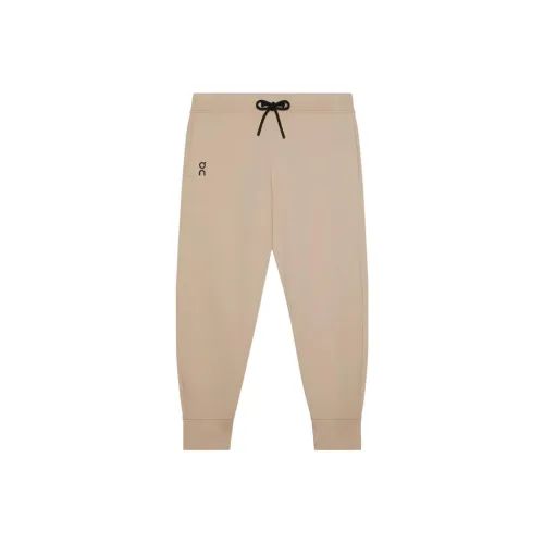On Вязаные тренировочные брюки мужские цвет пустыня
