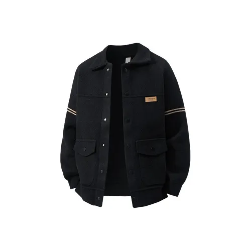 JIARONG Черный Унисекс Куртки