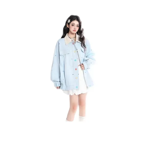 Wooden Rabbit Denim Jacket Women's
