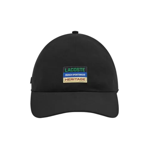 Кепки LACOSTE Унисекс Черные