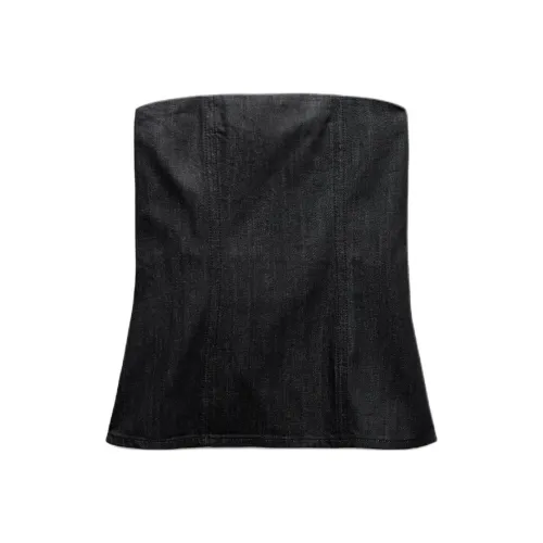 ZARA ZW Series Без бретелей Топ Женский