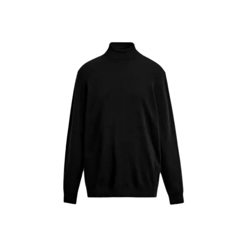 ZARA Черный Мужской Трикотаж