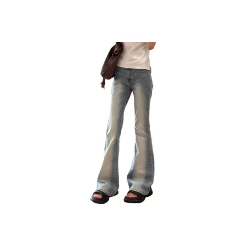 MUCCHIC Светло-синие женские джинсы