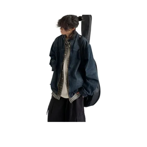 PWUE Темно-синий Унисекс Куртки