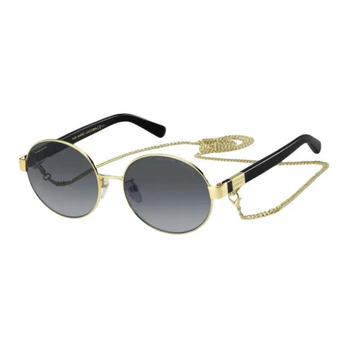 MARC JACOBS Металл Круглые Солнцезащитные очки Женские Золотые