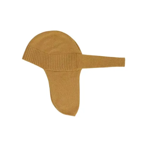 Zegna Кашемир Шапки и Кепки Мужские Золотисто-Коричневый