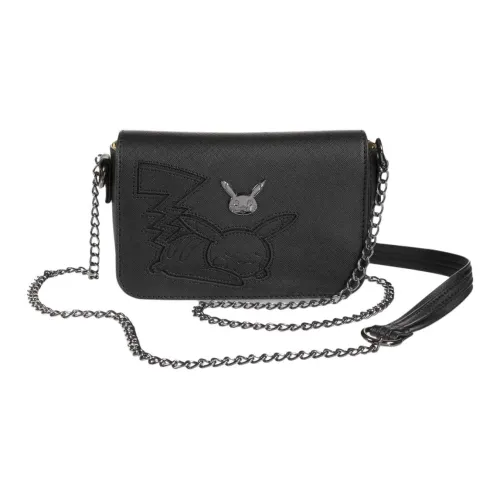 POKEMON ПВХ Сумка через плечо Женская Черная