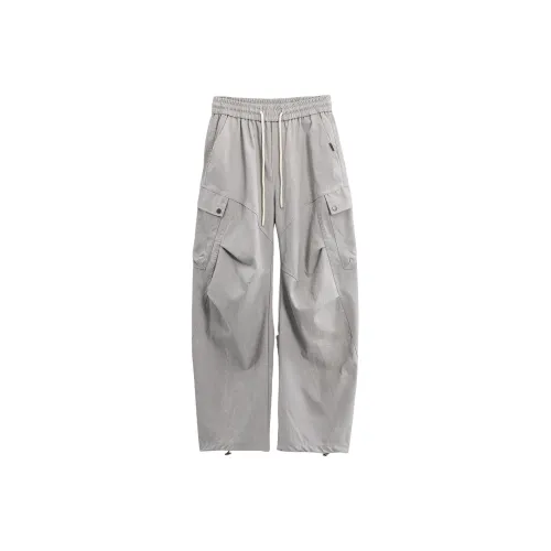 ENTONG Серый Унисекс Повседневные Штаны