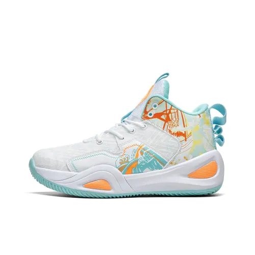 VENICEW Устойчивый к истиранию Отскок Дышащий MID Топ Детские Баскетбольные кроссовки