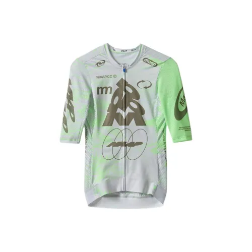 MAAP Короткий рукав Велосипедная одежда Женская Вихрь Зеленый
