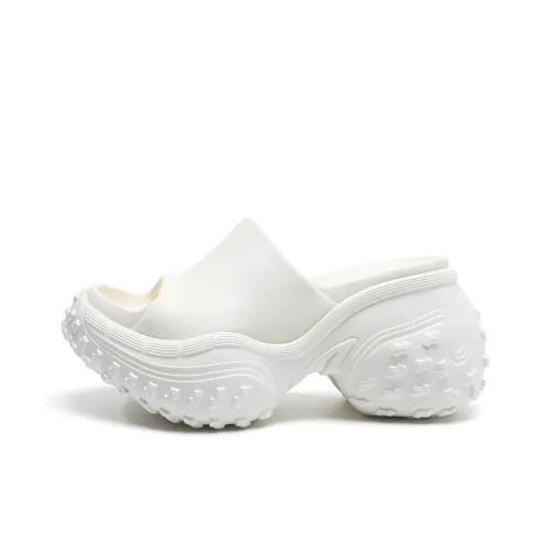 JEEP ЭВА противоскользящие слипоны женские белые