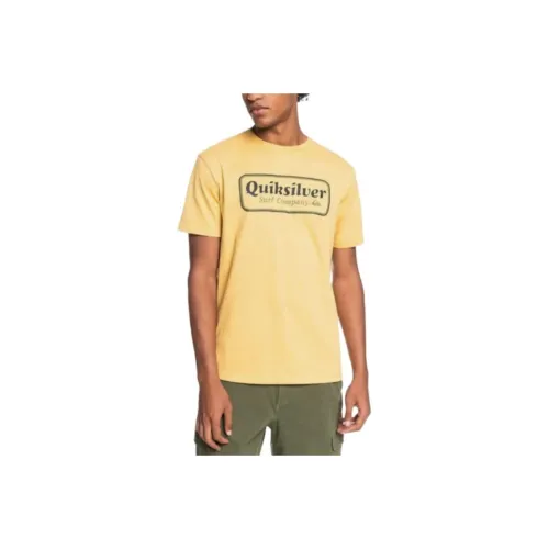 Quiksilver Желтая Унисекс Футболка