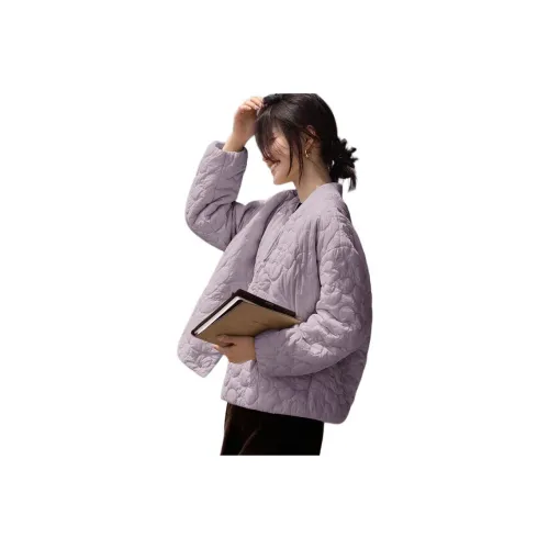 XWI Фиолетовый Женские пуховики