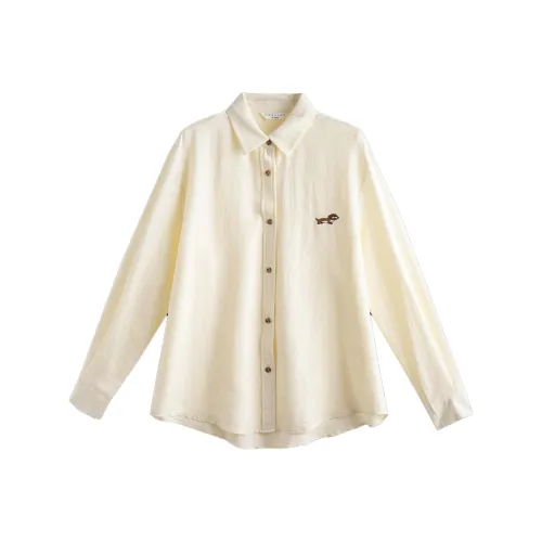 Tonlion Светло-желтые женские рубашки