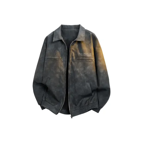 PAUL COSTELLOE Кожа Куртка Унисекс
