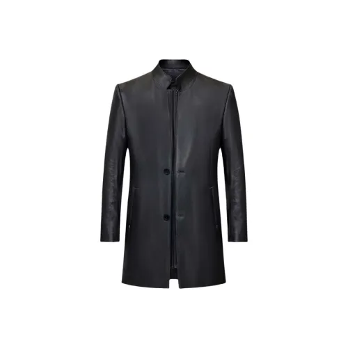 BANGBOY X IZTION Куртка из натуральной кожи Мужская