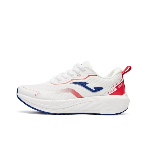 Joma Амортизация и Дышащий Низкий Топ Спринт Беговые кроссовки Женские Белые Красные