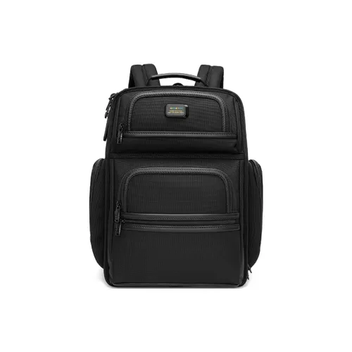 HORSEMEN Баллистический нейлон 16 дюймов Отделение для ноутбука Бизнес рюкзак Большой Рекомендуемый размер Экстра-большой Мужской Черный