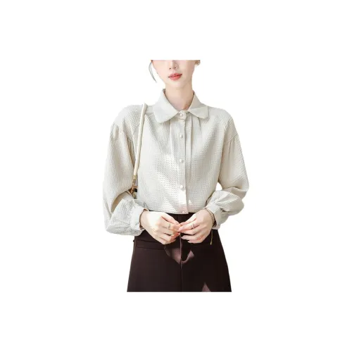 LADYXIEXIE Абрикос Giveaway Бренд Наклеенный Женские Рубашки