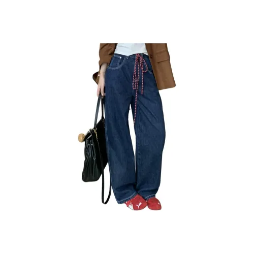 Gentle welcome Синий Женские Джинсы