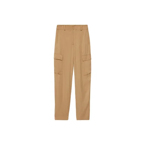 JOSEPH Коричневые Женские Карго Брюки