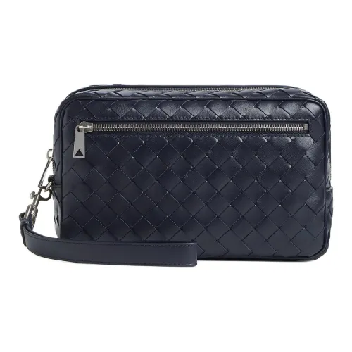 Bottega Veneta Intrecciato Коровья кожа Клатч Мужской Nighttime