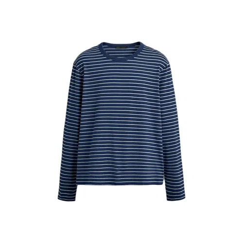 ZARA Blue Indigo Мужские T-рубашки