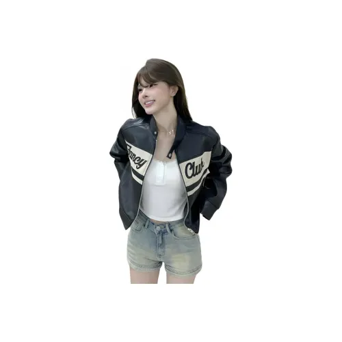 WOWI Черные Женские Куртки