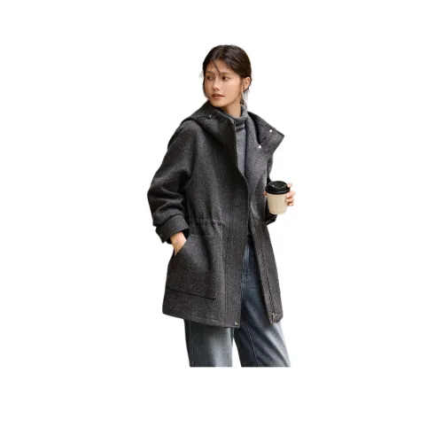 XWI Темный Фотиния Серый Женский Пальто