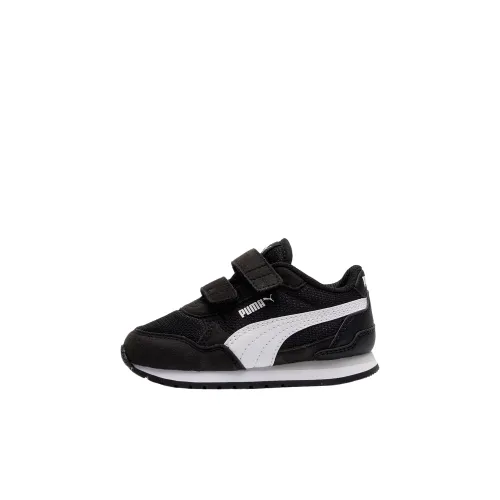 PUMA ST Runner v4 Low Топ Обувь для малышей Черный Infant And Toddler