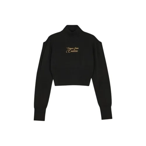 VERSACE Черный Золотой Женский Трикотаж