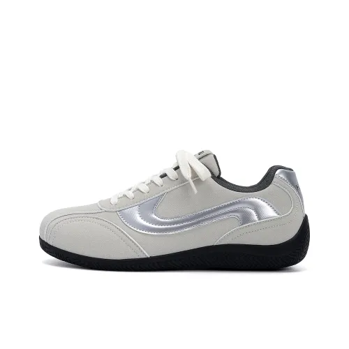 HUANQIU Покрытие Легкий и Дышащий Низкий Топ Немецкая Армия Кроссовки Мужские Серые