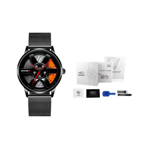 SVJ Кварцевый механизм нержавеющая сталь ремешок часы для мужчин черный циферблат модель A2027G012