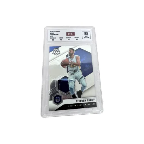 PANINI 2020 21 Мозаика Rare Карточки Golden State Warriors Stephen Curry RFE9,5 Очков Высокий Score Сертифицированные Карточки 1 Пачка