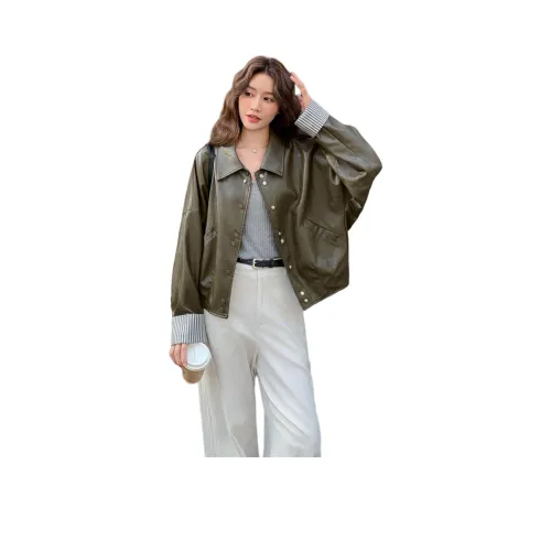 Куртка из кожи Kangaroo женская