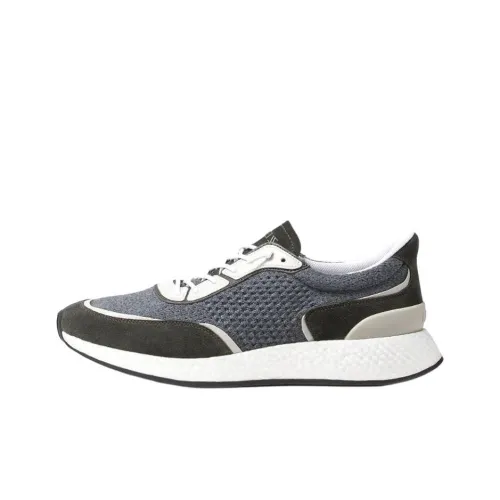 Zegna Легкий Низкий Топ Повседневная Обувь Мужская Серый