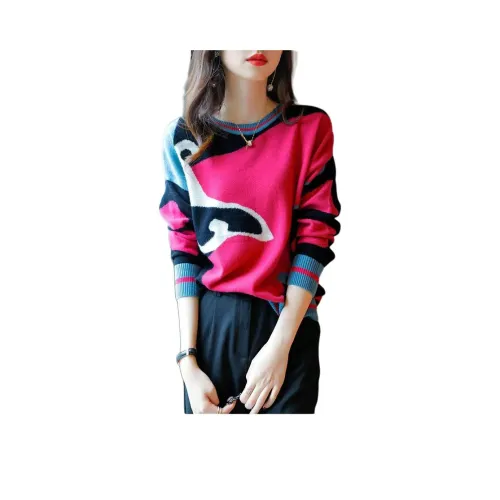 LADYXIEXIE Изображение Цвет Бесплатно Бренд Этикетка Наклеенный Женский Трикотаж