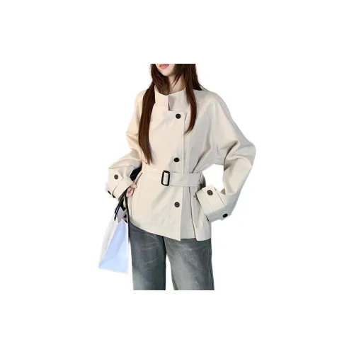 HELEH Абрикос Женская Тренч