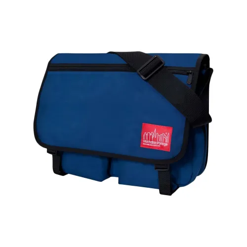 Manhattan Portage Cordura® Классическая тканевая сумка через плечо большая унисекс синяя